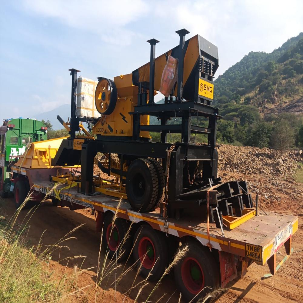 MOBILE PLANT JET 24 X 16 CRUSHING MACHINE