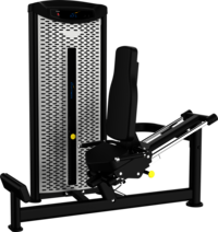 T6-017 Seated Calf Extention - Application: Gain Strength