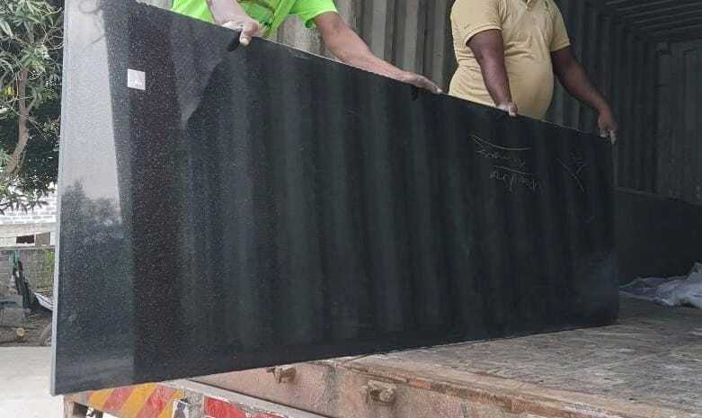 Absolute Black Granite - Application: Construction