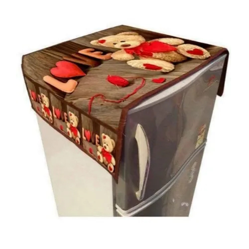 Jute Fridge Cover - Color: Multicolor