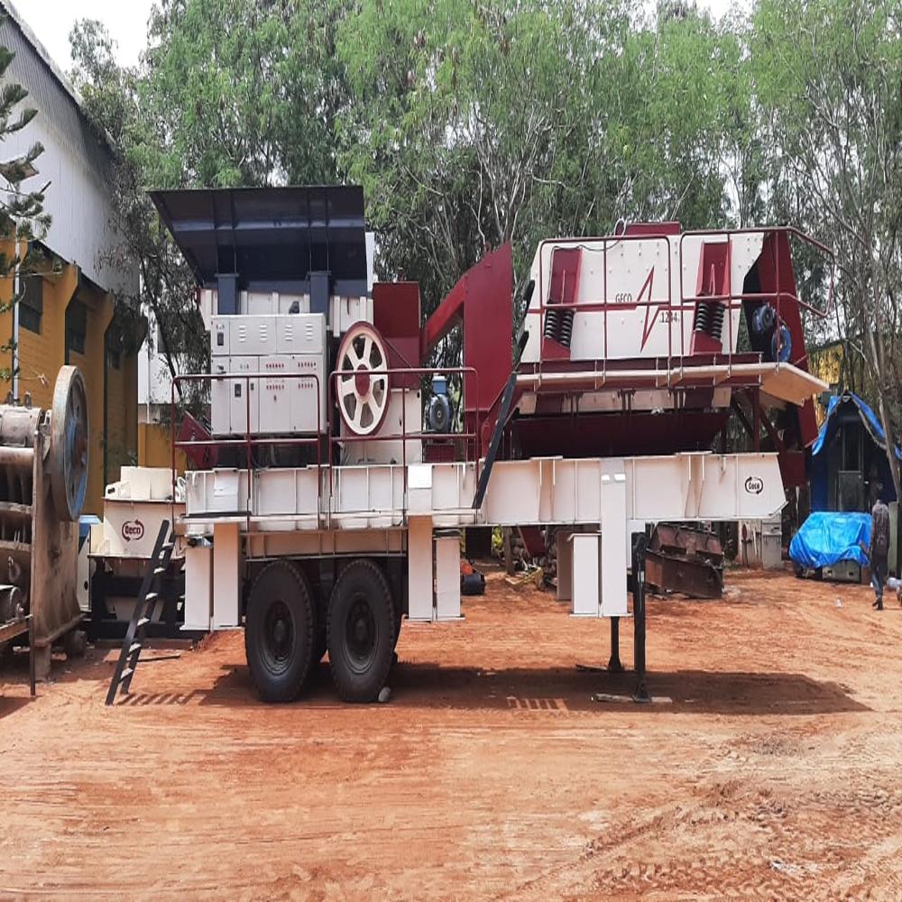 MOBILE 24x16 Semi Primary Jaw Crusher Plant