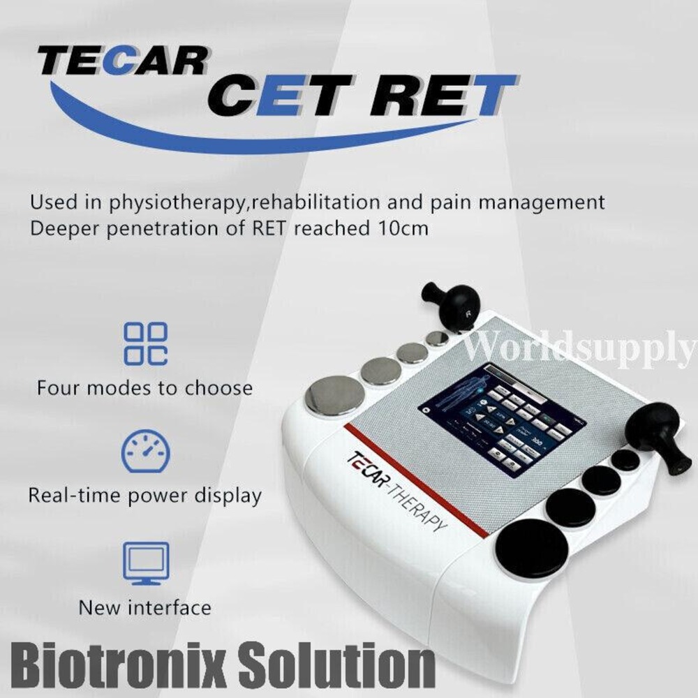 Capacitive Resistive Tecar Therapy Machine for Deep Tissue Physiotherapy