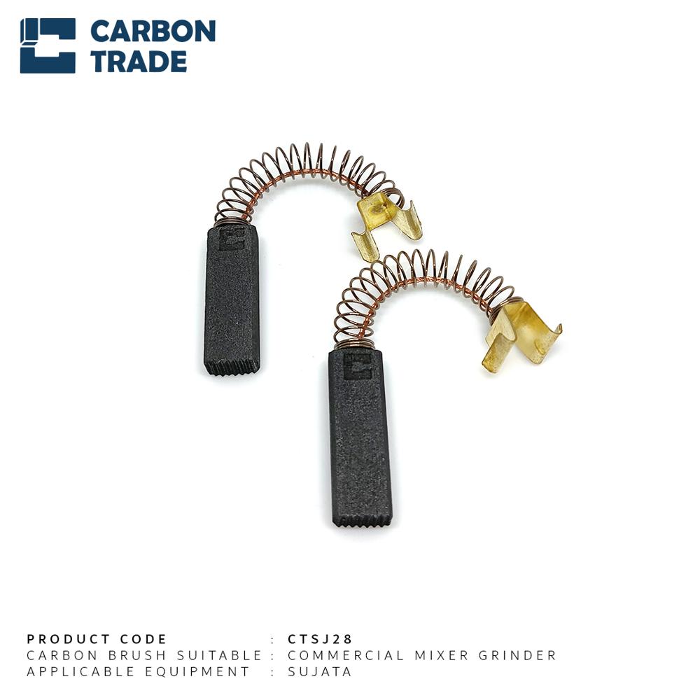 Carbon Brush Suitable For Commercial Mixer Grinder - Color: Black And Golden