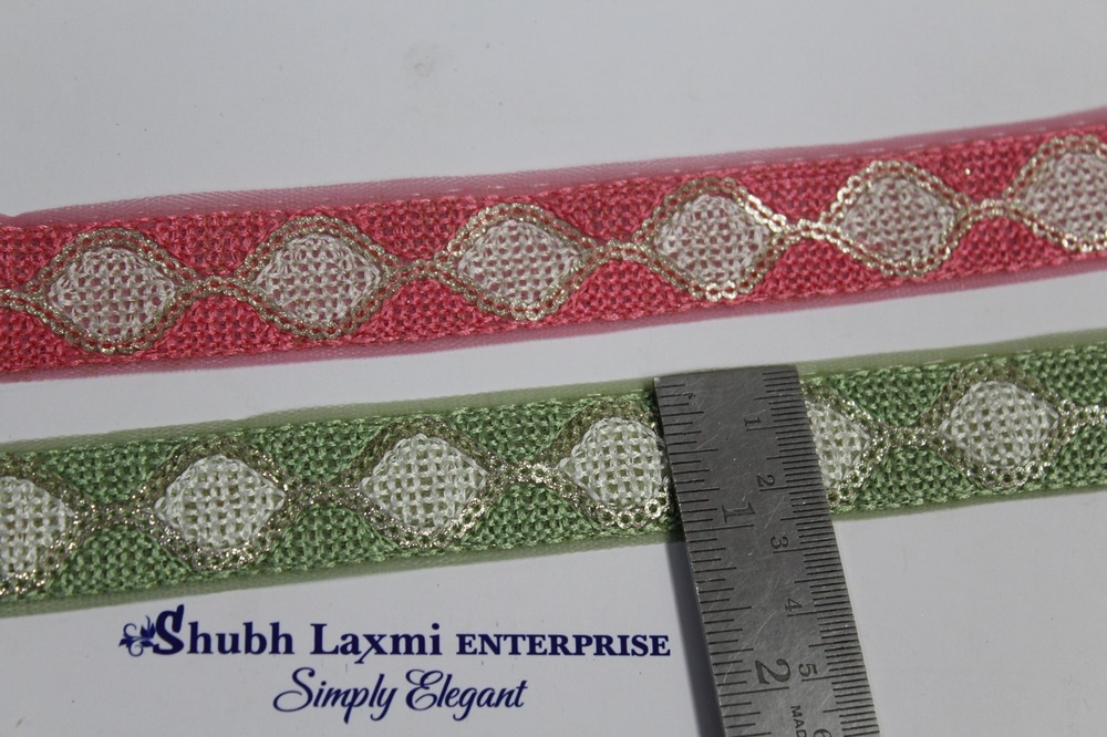 Embroidery, Sequence Lace - Color: Pink