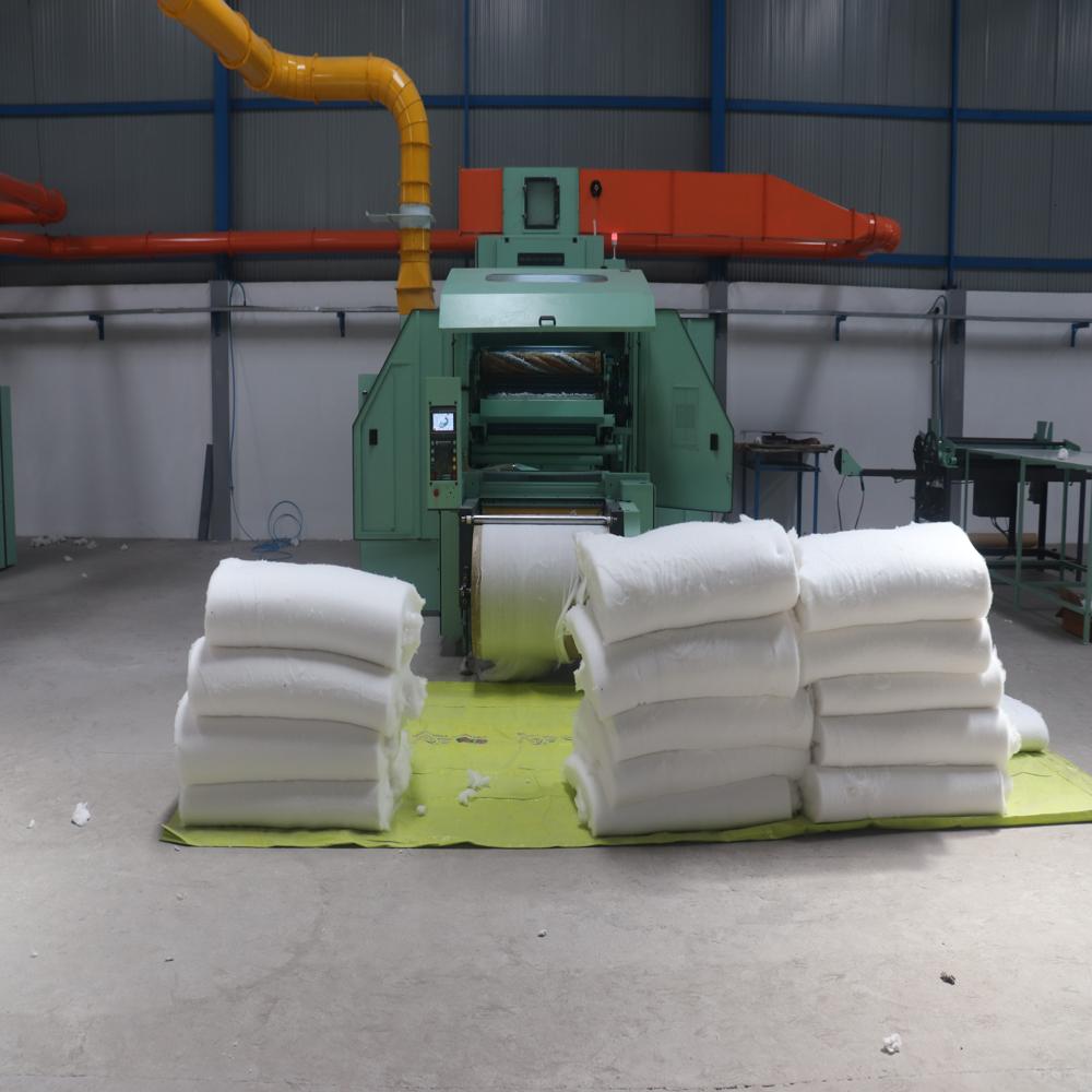 Fully Automatic Surgical Cotton Roll Making Machine With Bleaching Unit - Color: Green