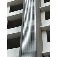 50x50 MM Horizontal UPVC Fins