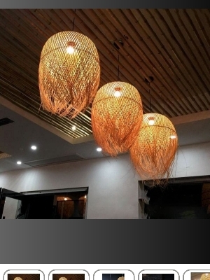 Chatai Lamp - Material: Bamboo