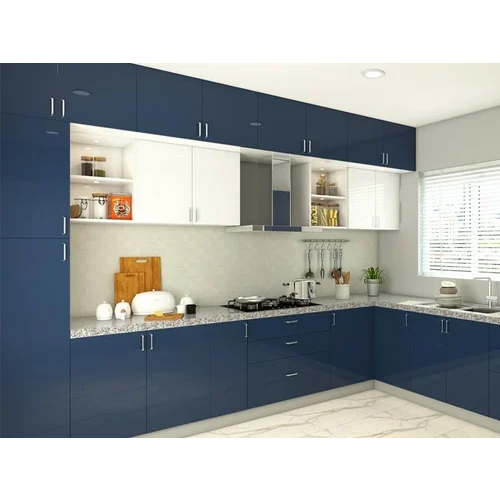 Designer Modular L Type Kitchen
