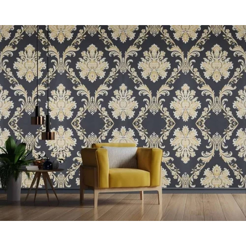 Multi Color Royal Patter Pvc Wallpaper