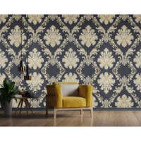 Multi Color Royal Patter Pvc Wallpaper