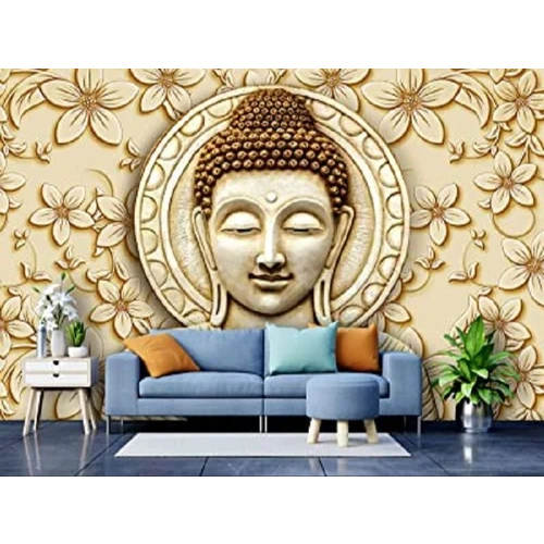 3D Buddha Wallpaper
