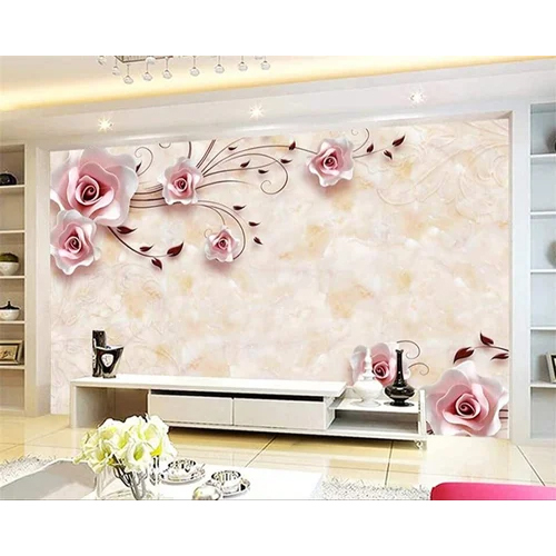 Bed Room Wallpaper - Material: Vinyl