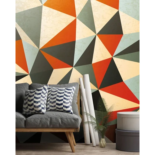 3d Wall Designer Wallpaper - Material: Pvc