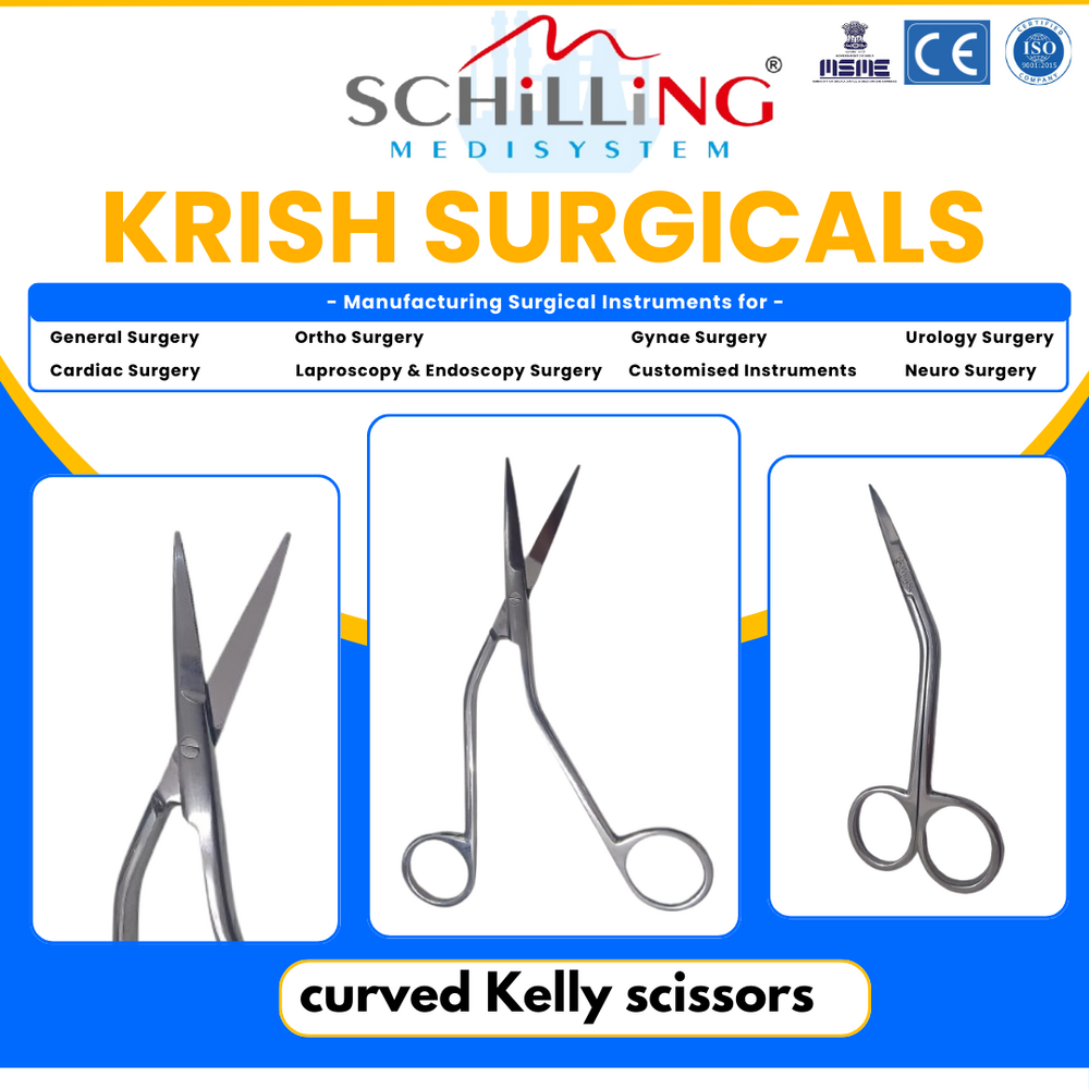 curved Kelly scissors