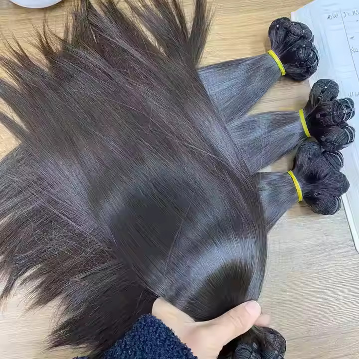 Raw Vietnamese Hair Straight Wavy Virgin Remy Human Hair Suppliers ( 8 to 16 Inch )