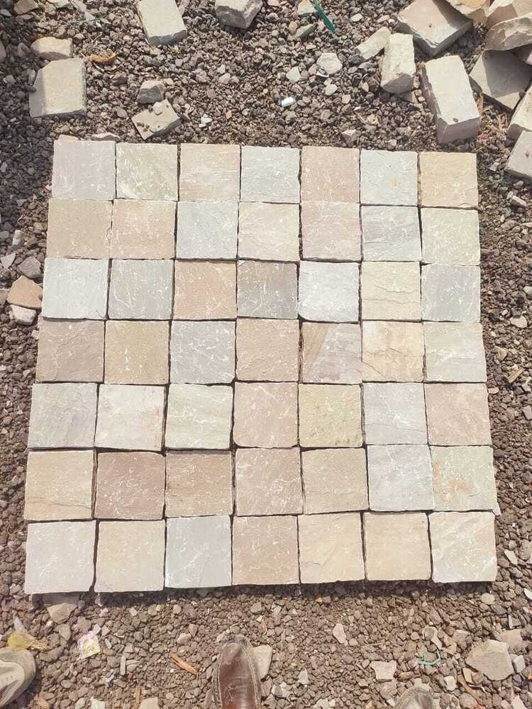 Limestone Cobble Stone - Size: Customized