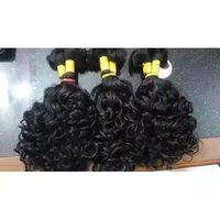 Indian Temple Remy Short Size Bulk Hair Bundle Unprocessed Raw Hair