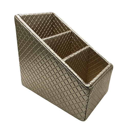 Leather And MDF Braided Mobile Holder