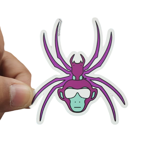 Spider Shape Sticker - Color: Different Available