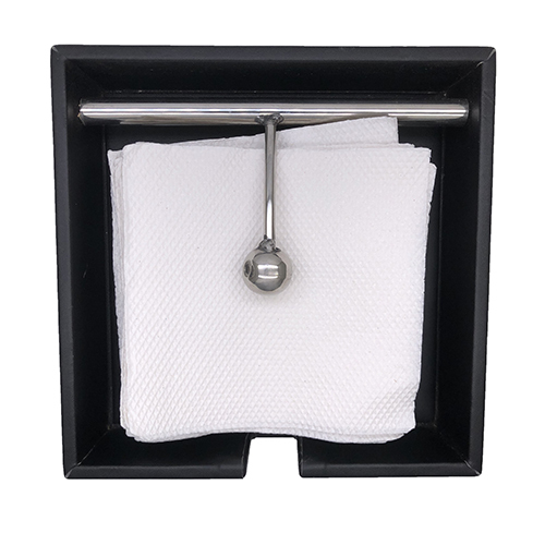Black Tissue Paper Tray With Holder - Color: Different Available