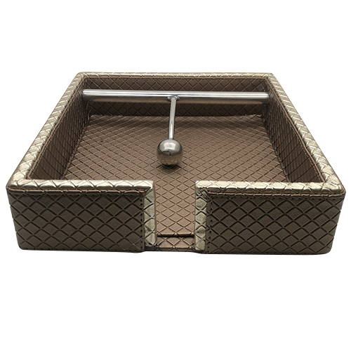 Brown Tissue Paper Tray With Holder - Color: Different Available