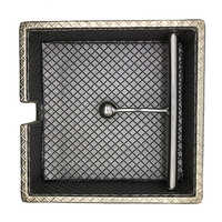Pure Leather Tissue Paper Tray With Holder