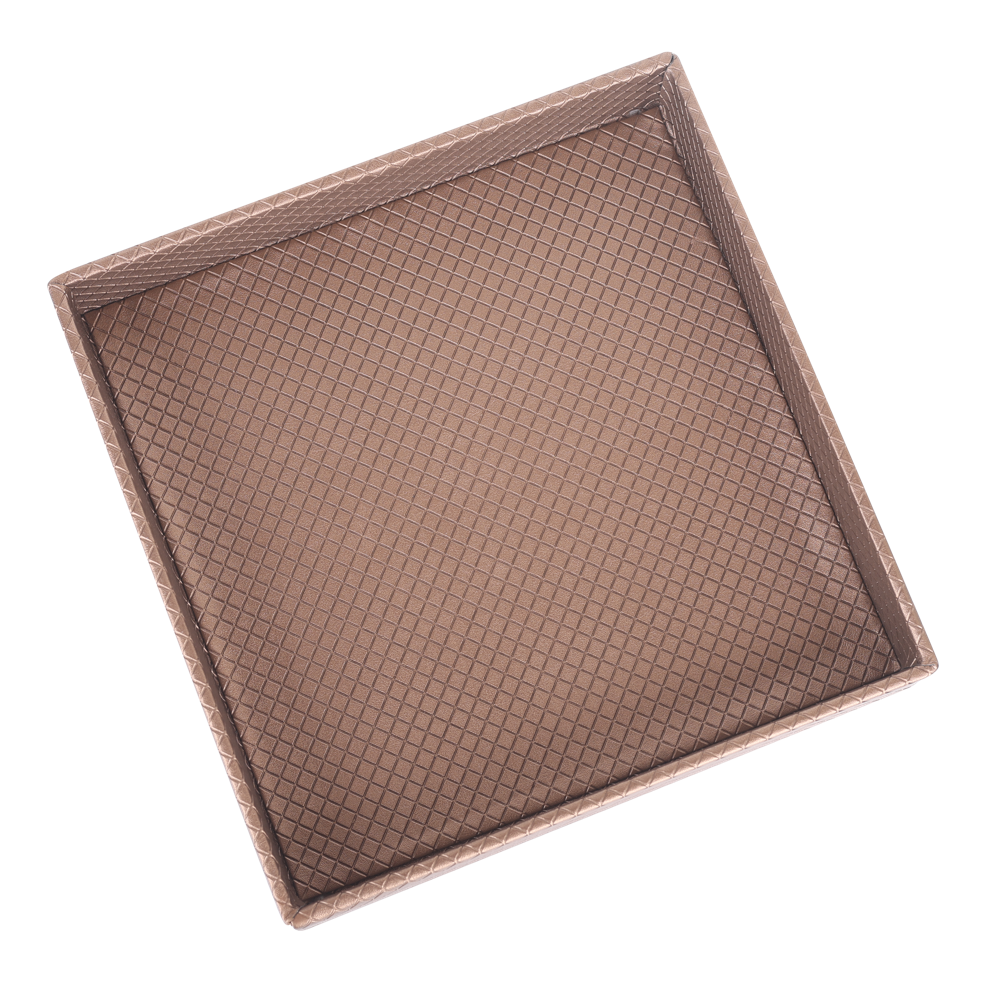 Brown Leather Serving Tray - Color: Different Available