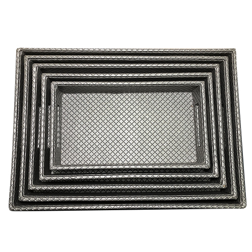 Rectangular Decorative Serving Tray - Color: Different Available