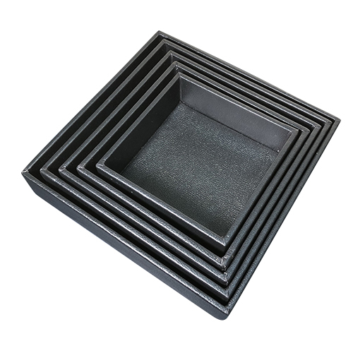Leather Serving Tray Set - Color: Different Available