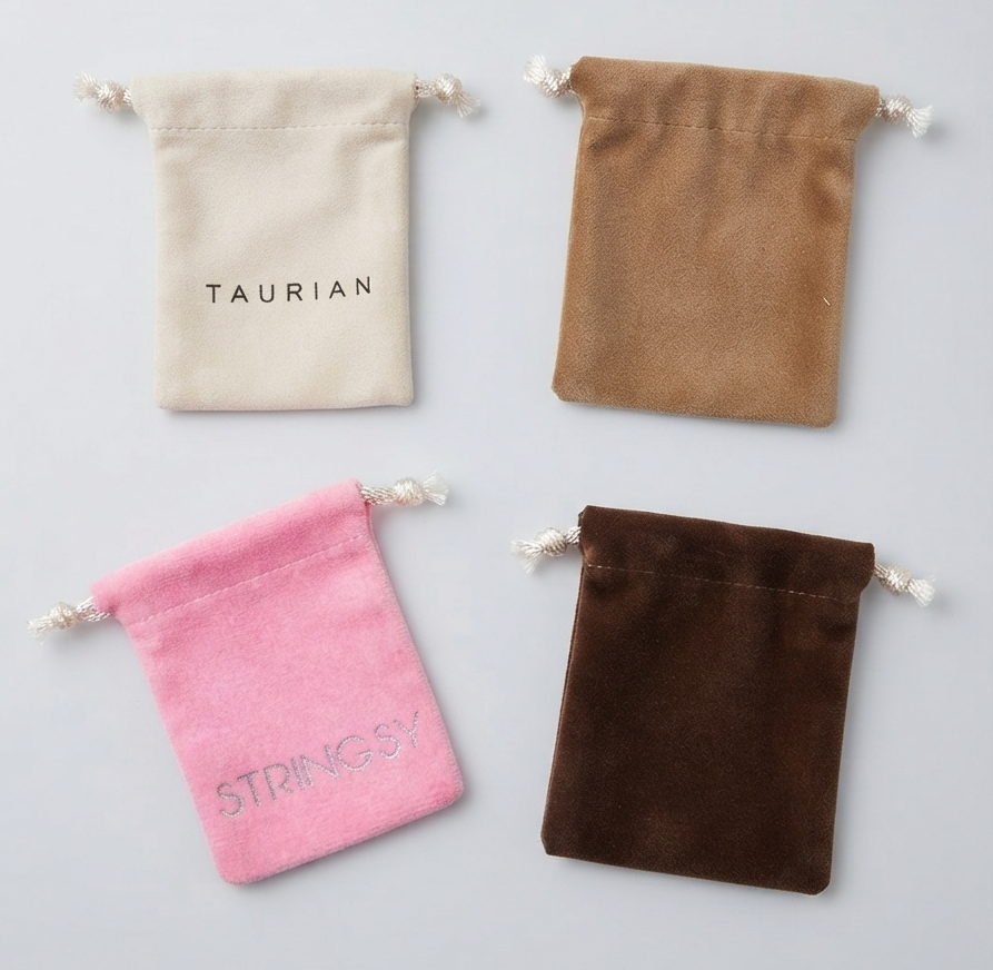 Velvet Jewellery Pouch