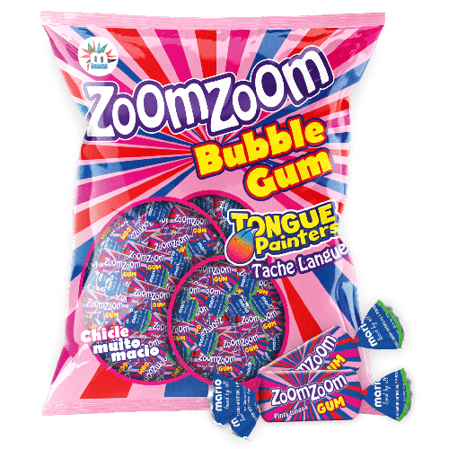 Zoomzoom Bubble Gum - Application: Industrial