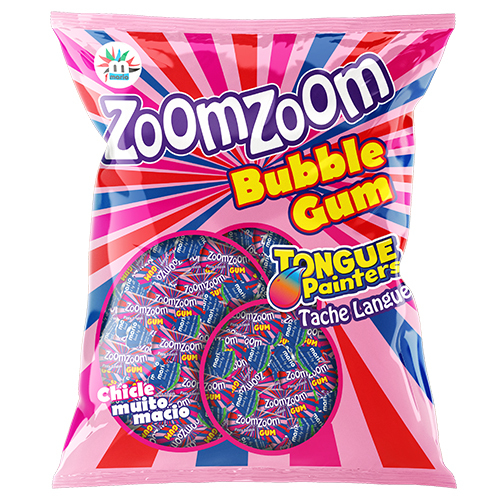 Zoomzoom Bubble Gum - Application: Industrial