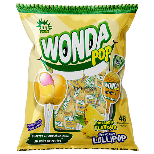 Wonda Pop Pineapple Lollipop