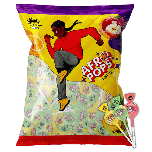 Afro Pop Lollipop - Application: Industrial