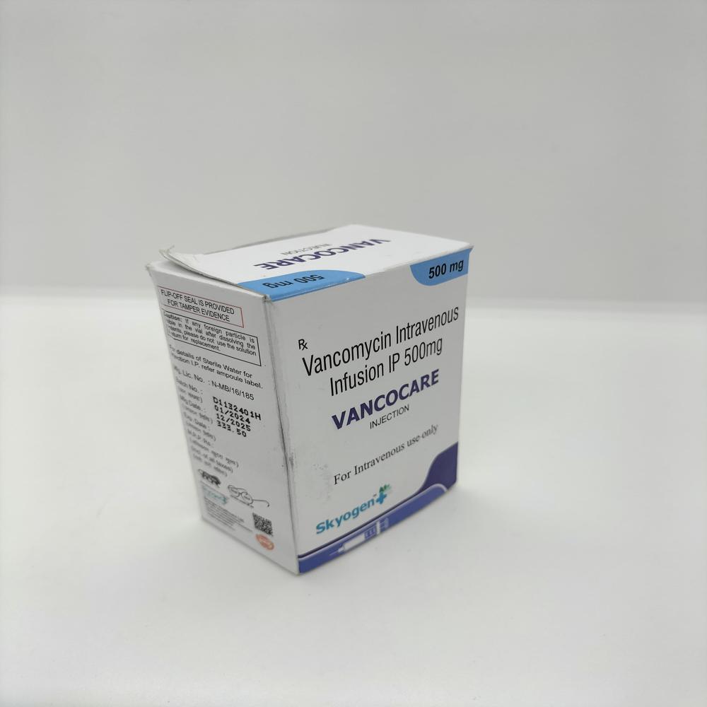 VANCOMYCIN INTRAVENOUS INFUSION 500 MG