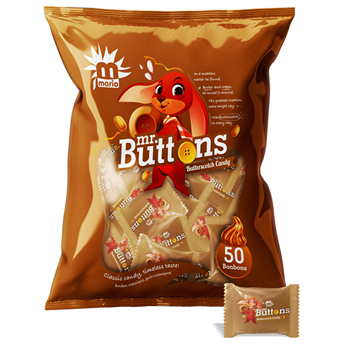 Mr Buttons Butterscotch Candy