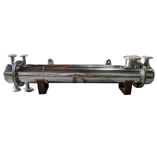 Tube Heat Exchanger - Color: Silver