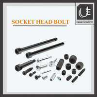 Socket Head Bolts - Diameter 10-48 Mm, Black Powder Coated Finish, Round Head Design, Standard/non-standard Adaptable Usage