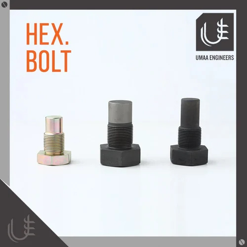 Hex Bolt - Color: Black