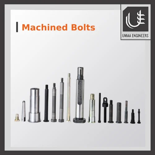 Machined Bolts - Color: Sliver