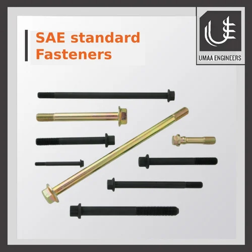 Sae Standard Fasteners - Color: Sliver