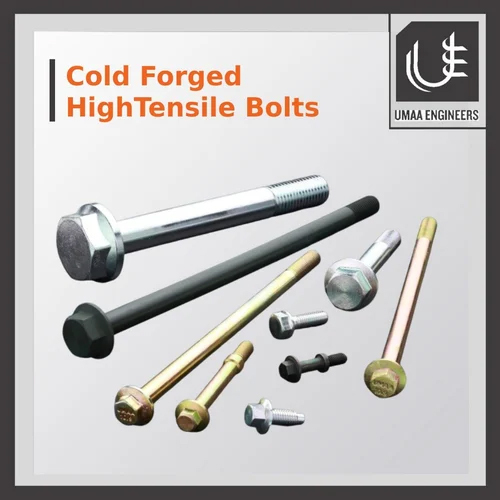 Cold Forged Hightensile Bolts - Color: Sliver