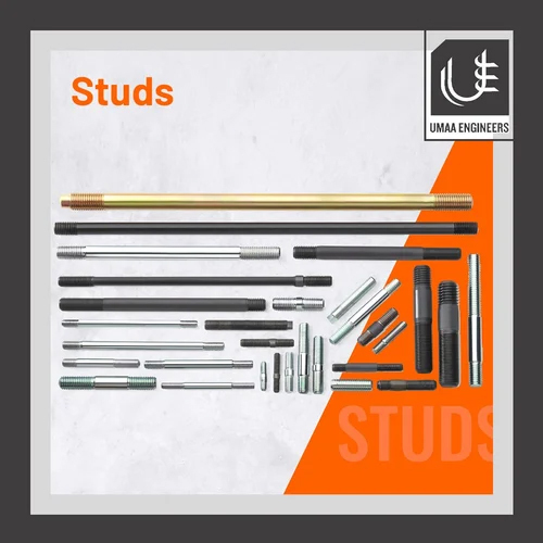 Mild Steel Stud Bolt - Color: Sliver
