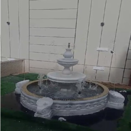 marble water fountain