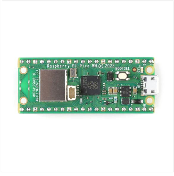 Raspberry Pi Pico WH RPi Pico WH RP2040 Dual-Core Arm Cortex-M0+ CPU Processor With Low-Power Consumption Raspberry Pi Pico WH With Soldered Headers