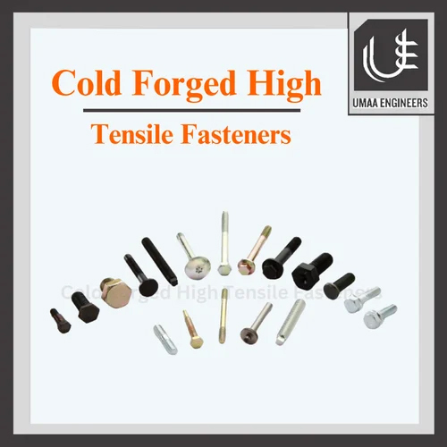 Cold Forged High Tensile Fasteners - Color: Silver