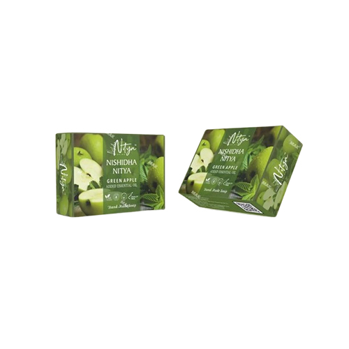Green Apple Added Essential Oil Packaging Box - Color: Different Available