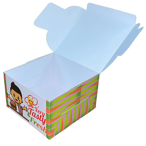 Printed Burger Box - Color: Different Available