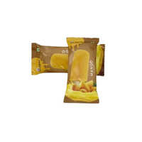 Mango Flavoured Ice Cream Pouch