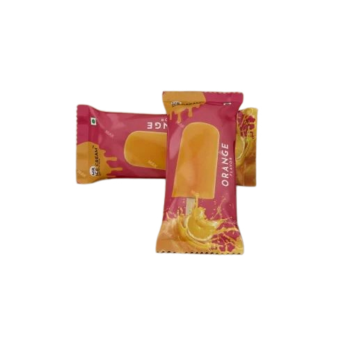 Orange Flavour Ice Cream Pouch - Color: Different Available